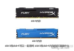 DDR3和DDR4內(nèi)存的區(qū)別是什么，可以一起用嗎？