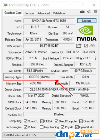 N卡又出新品，GDDR6顯存版的GTX1650即將上市