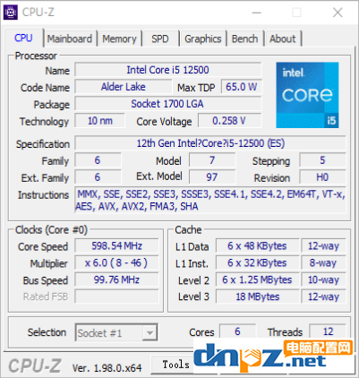 2021年最新12代i5-12500搭配RX6600游戲電腦配置推薦